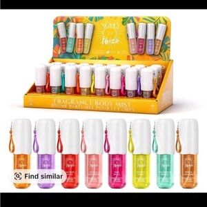 Tropical Scented Body Mist Collection